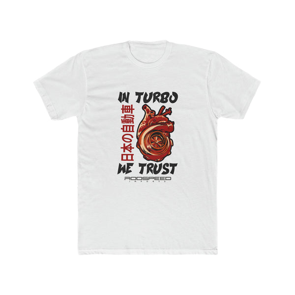 Turbo We Trust Heart T-Shirt