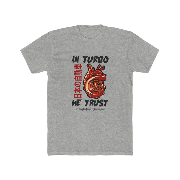 Turbo We Trust Heart T-Shirt