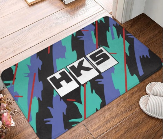 HKS R32 GT-R Retro Pattern Doormat