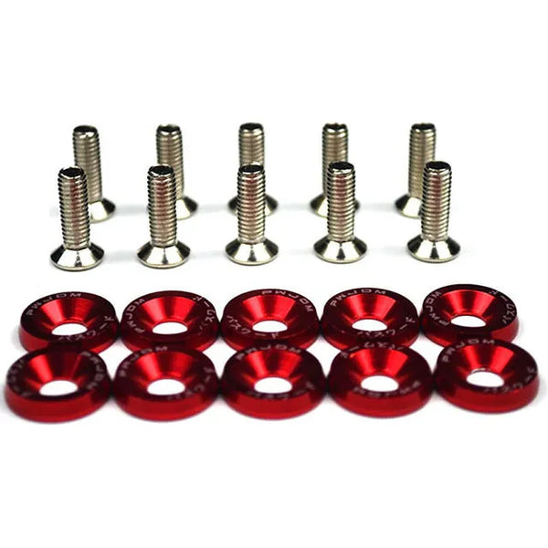 10PCS JDM Car Hex Bolt Fasteners Fender (25 Entries) - RodSpeed Imports