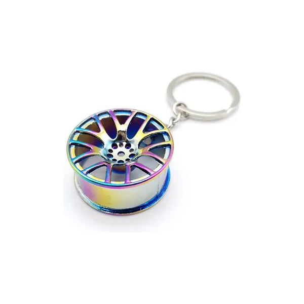 Keychain NEO Chrome Metal Keyring (35 Entries) - RodSpeed Imports