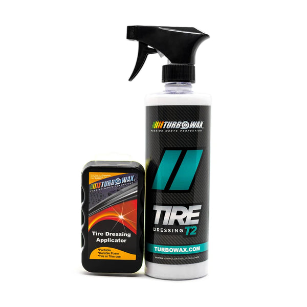 Turbo Wax Tire Dressing T2 and Tire Dressing Applicator Combo (35 Entries) - RodSpeed Imports